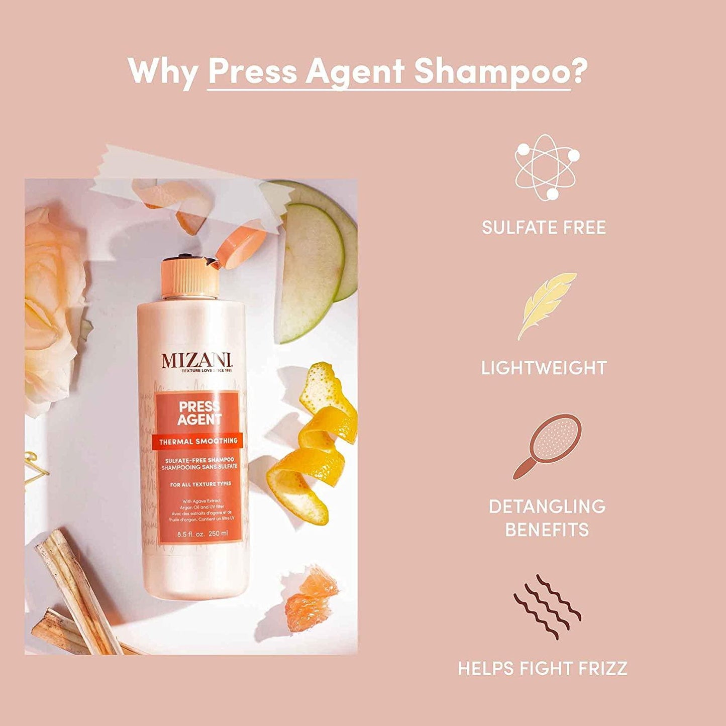 Mizani | Thermal Smoothing / Sulfate-Free Shampoo