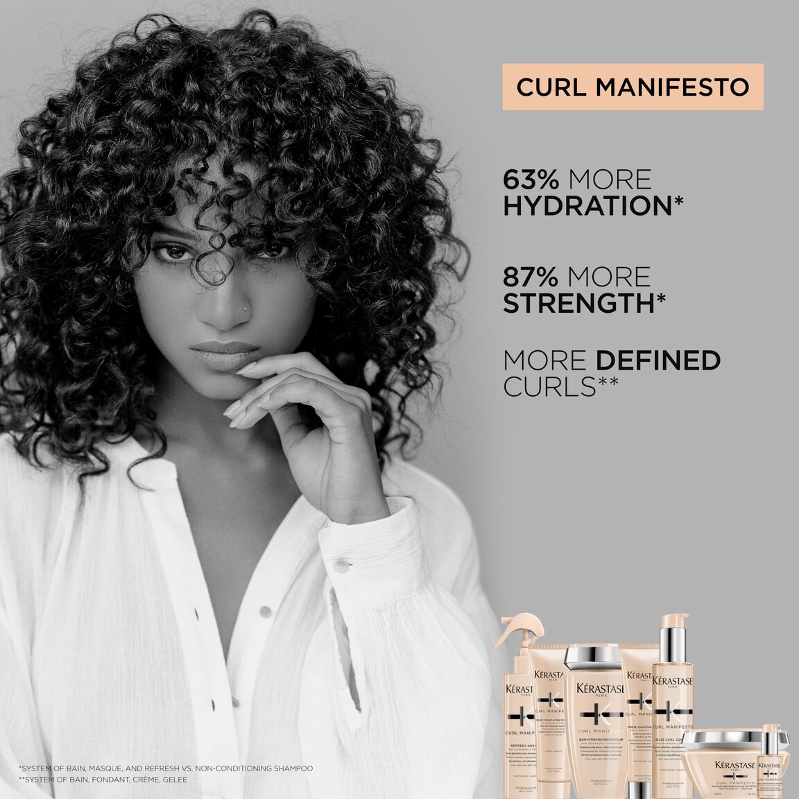 Kérastase | Curl Manifesto / Crème De Jour Fondamentale