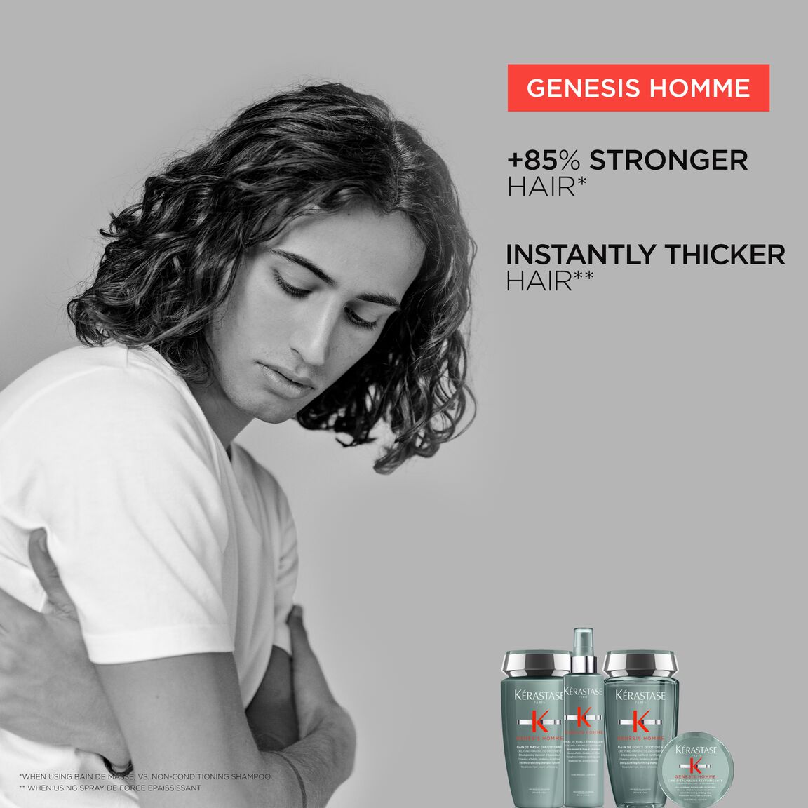 Kérastase | Genesis Homme / Bain De Force Quotidien