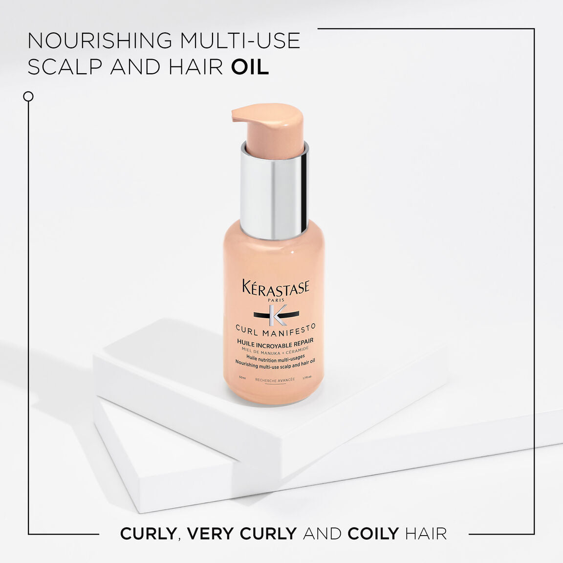 Kérastase | Curl Manifesto / Huile Sublime Repair