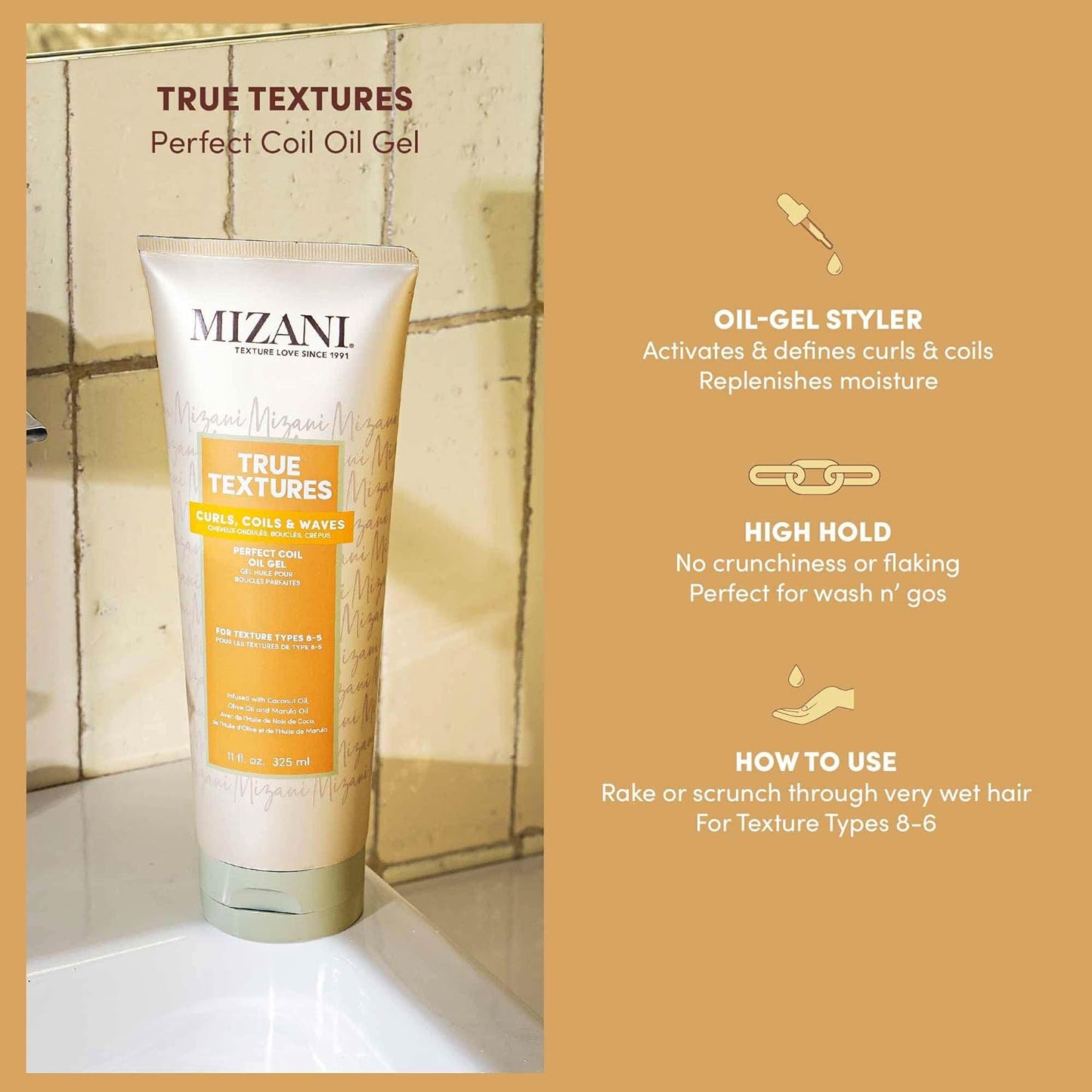 Mizani | True Textures / Perfect Coil Oil Gel