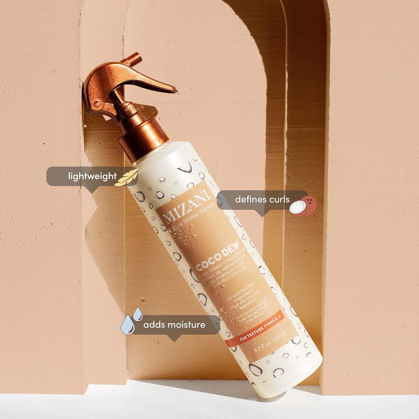 Mizani | Style Shifter Society Wonder Crown / Coco Dew